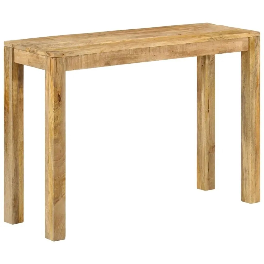 Console Table 110x35x76 cm Rough Mango Wood 337270