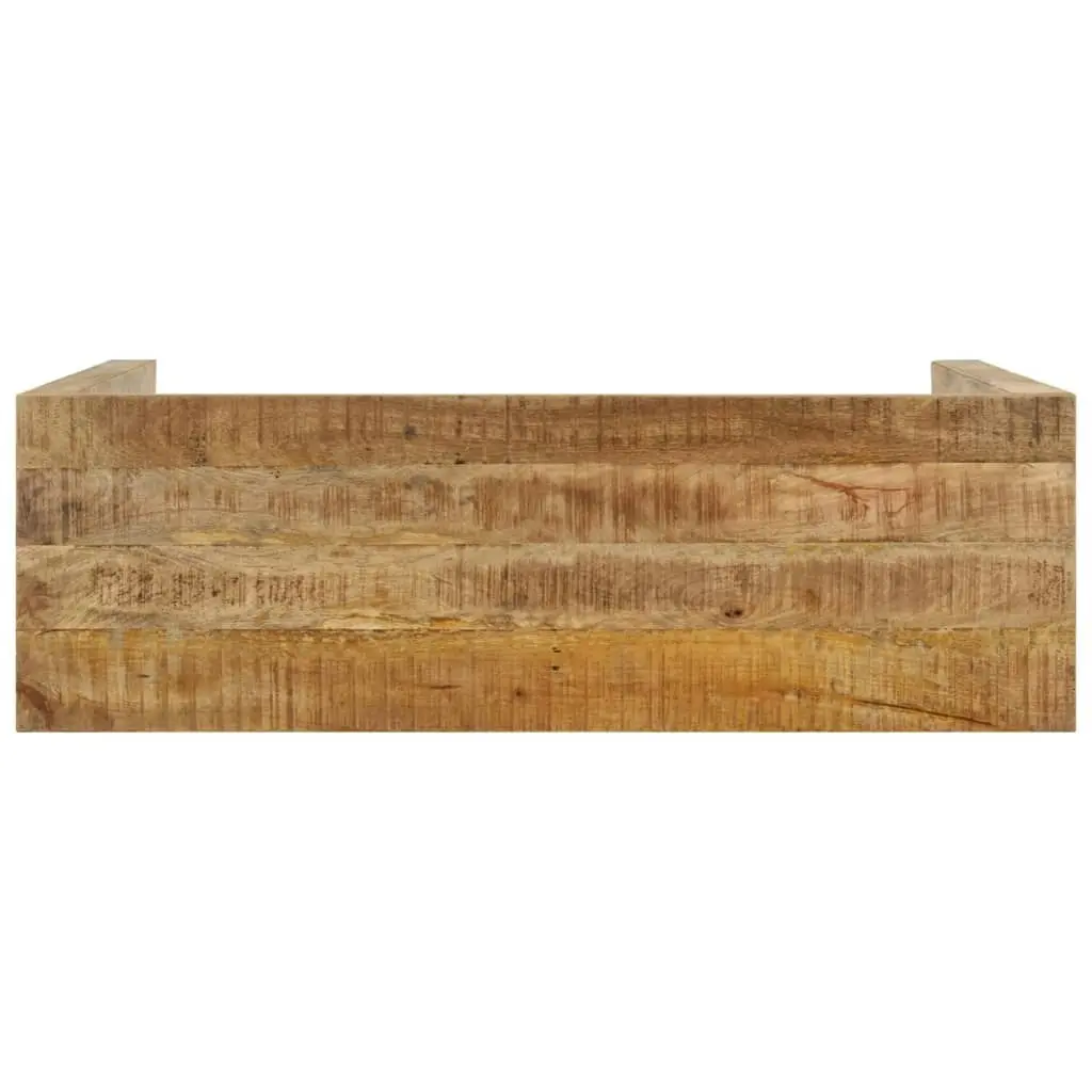 Console Table 110x35x76 cm Rough Mango Wood 337270