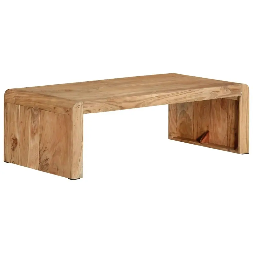 Coffee Table 110x55x35 cm Solid Wood Acacia 351649