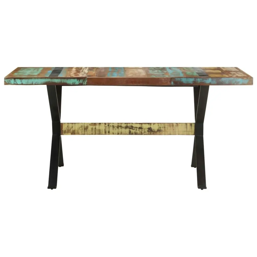 Dining Table 160x80x76 cm Solid Reclaimed Wood 321609