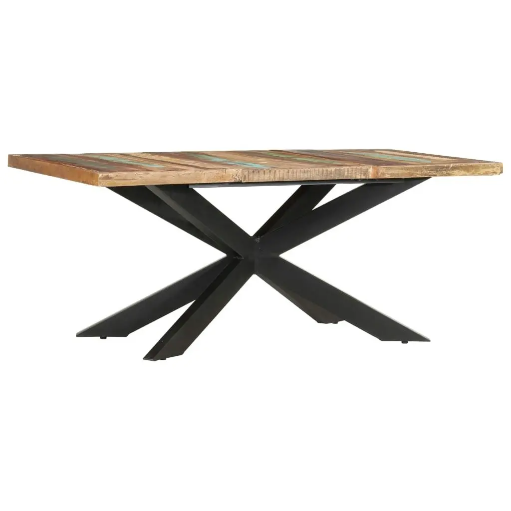 Dining Table 180x90x76 cm Solid Reclaimed Wood 285966