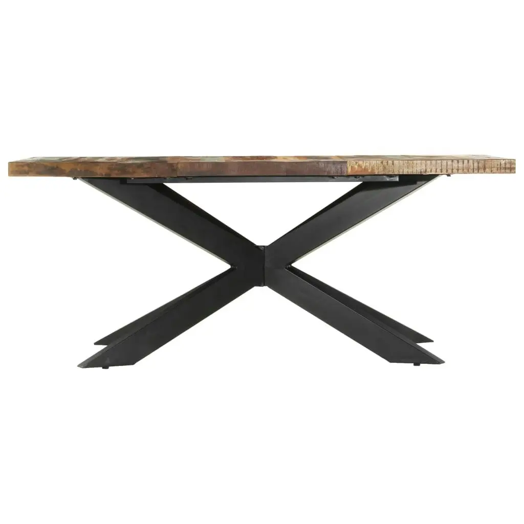 Dining Table 180x90x76 cm Solid Reclaimed Wood 285966