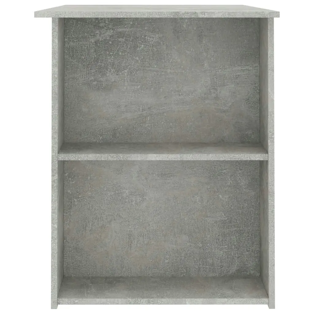 Desk Concrete Grey 110x60x73 cm Chipboard 800580