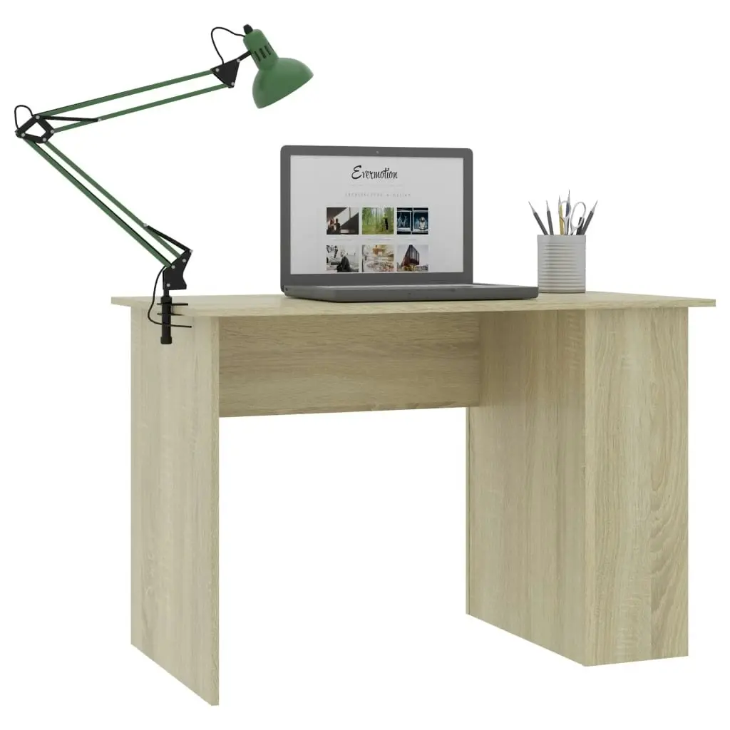 Desk Sonoma Oak 110x60x73 cm Engineered Wood 800579