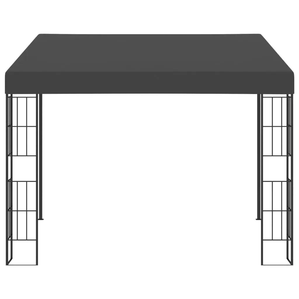 Wall-mounted Gazebo 3x3 m Anthracite Fabric 47990