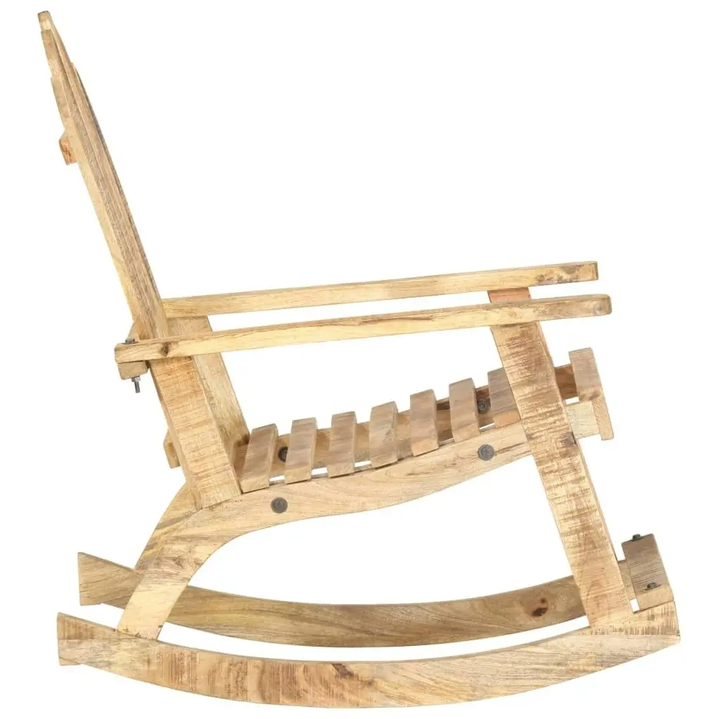 Garden Rocking Chair Solid Mango Wood 285883