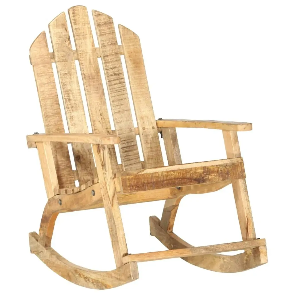 Garden Rocking Chair Solid Mango Wood 285883