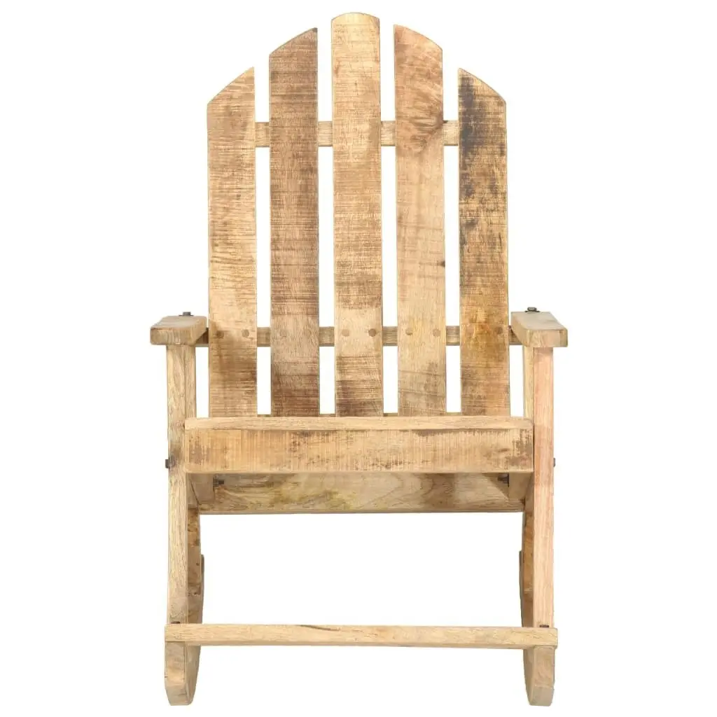 Garden Rocking Chair Solid Mango Wood 285883