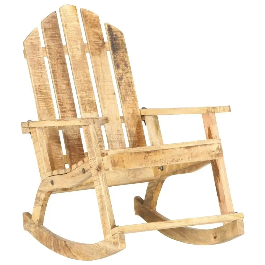 Garden Rocking Chair Solid Mango Wood 285883