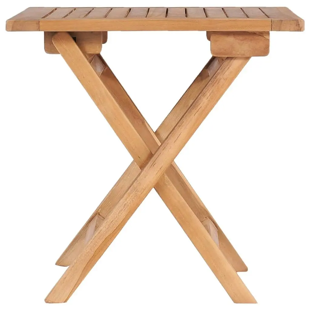 Folding Garden Table 45x45x45 cm Solid Teak Wood 48977