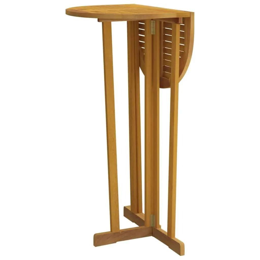 Folding Bar Table 90x65x105 cm Solid Wood Teak 319149