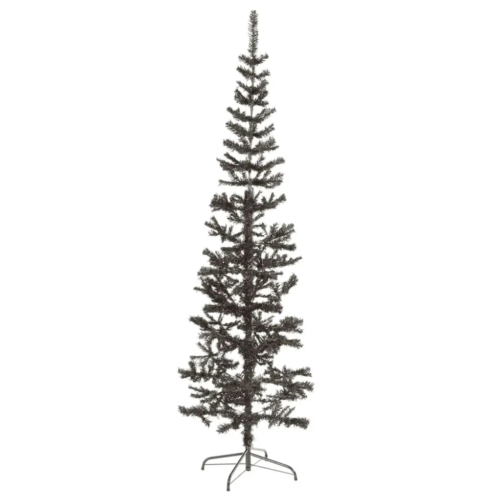 Slim Christmas Tree Black 240 cm 329221