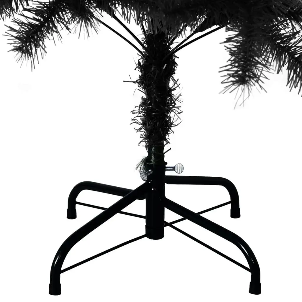 Artificial Christmas Tree with Stand Black 120 cm PVC 329179