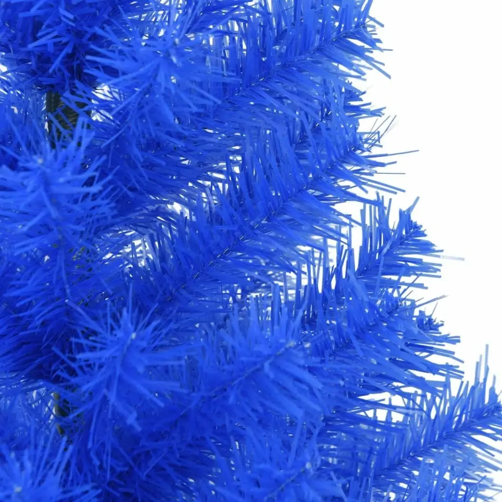 Artificial Christmas Tree with Stand Blue 120 cm PVC 329181