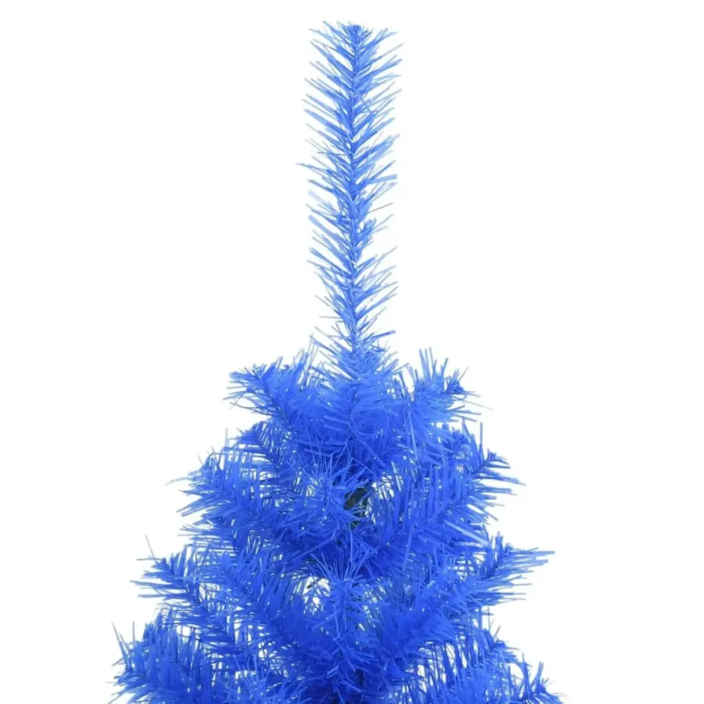 Artificial Christmas Tree with Stand Blue 120 cm PVC 329181