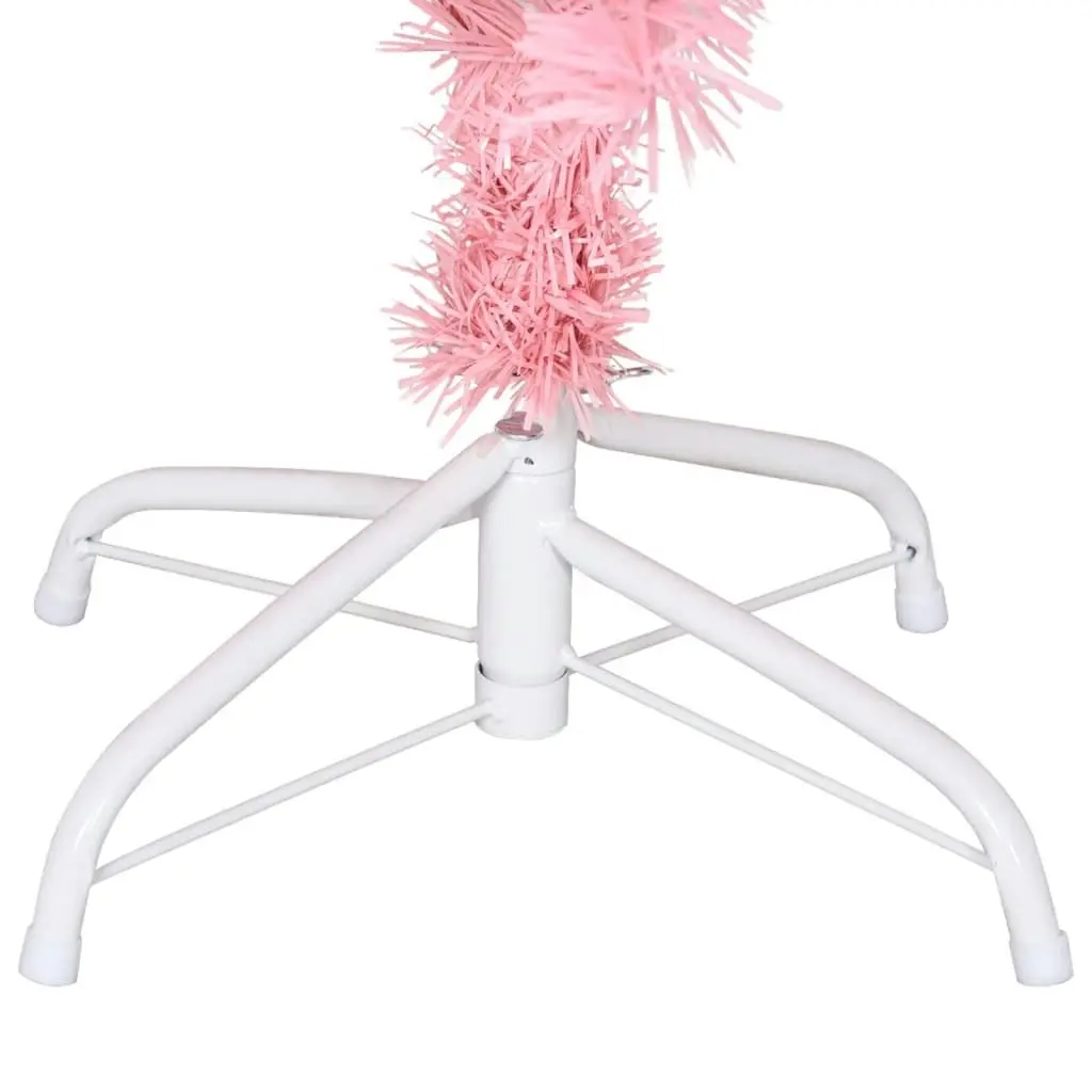 Artificial Christmas Tree with Stand Pink 120 cm PVC 329177