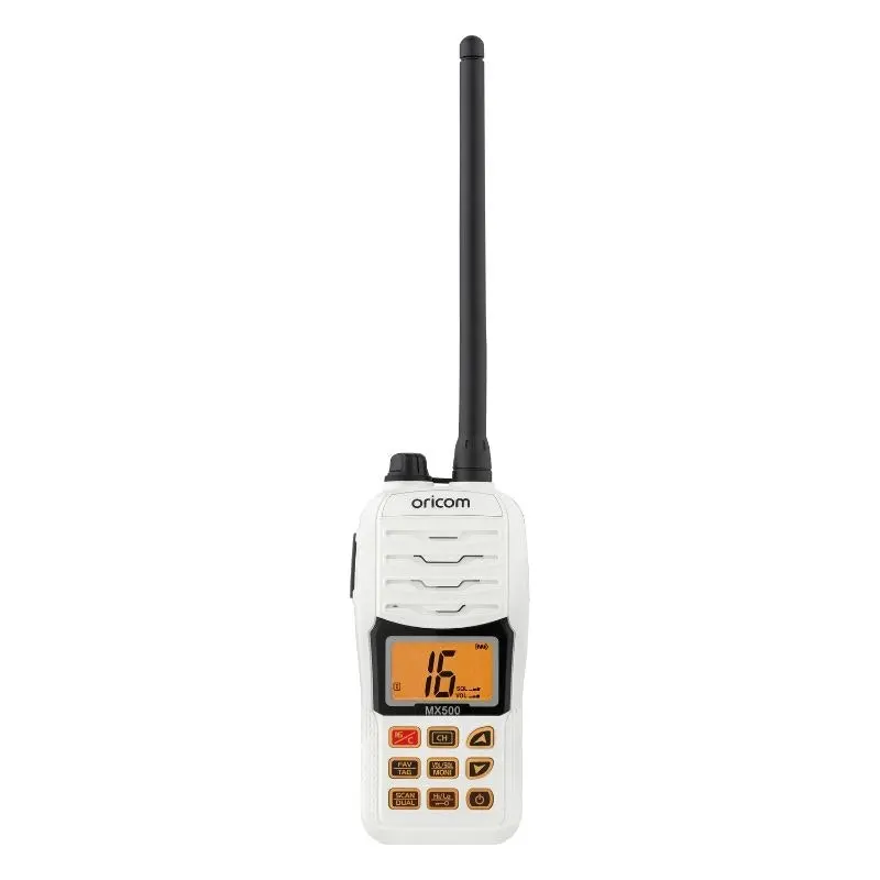 Oricom MX500 5 Watt VHF Marine Radio - White