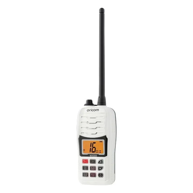 Oricom MX500 5 Watt VHF Marine Radio - White