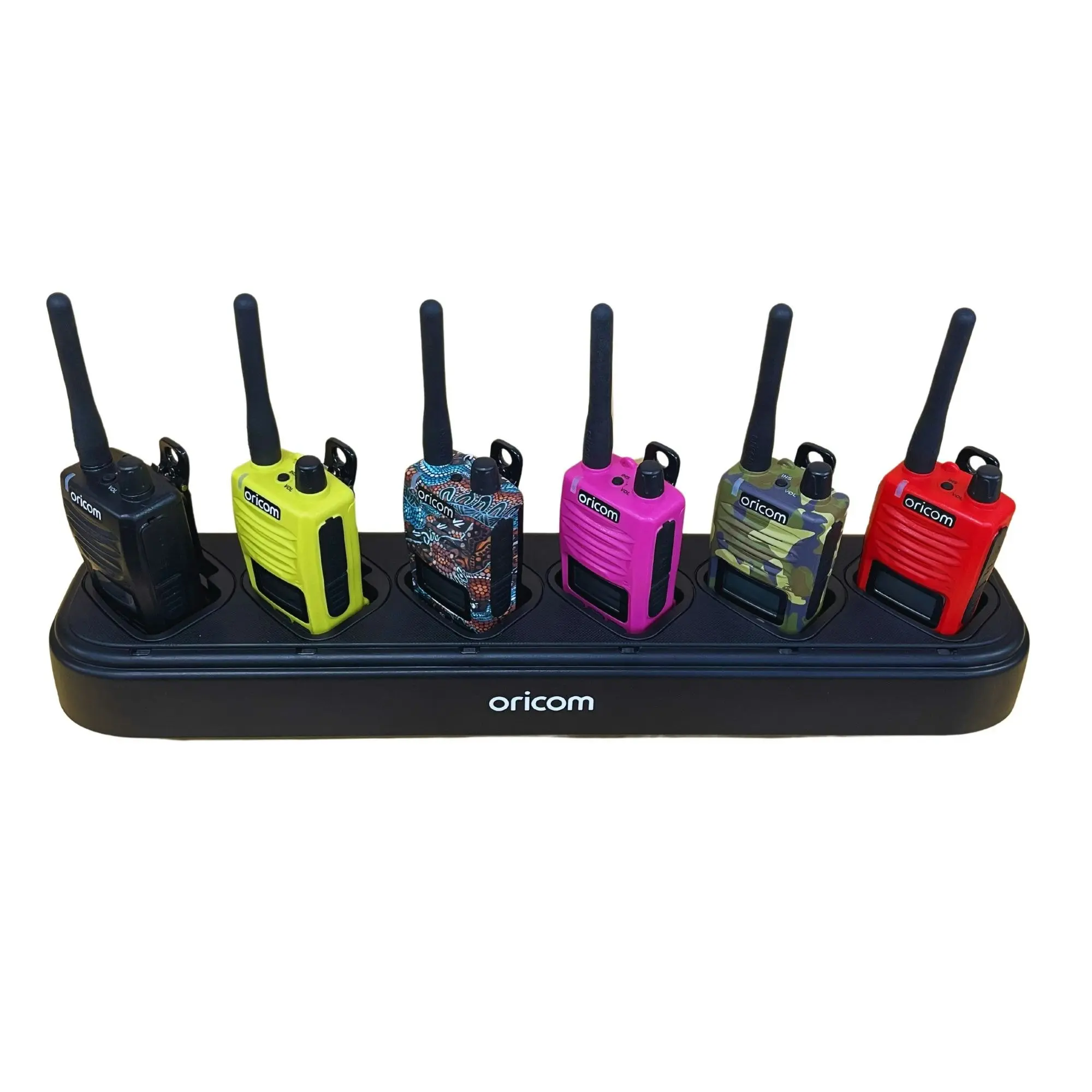 6 Way Charging Station to Suit DTX600/ULTRA550 UHF CB Radios