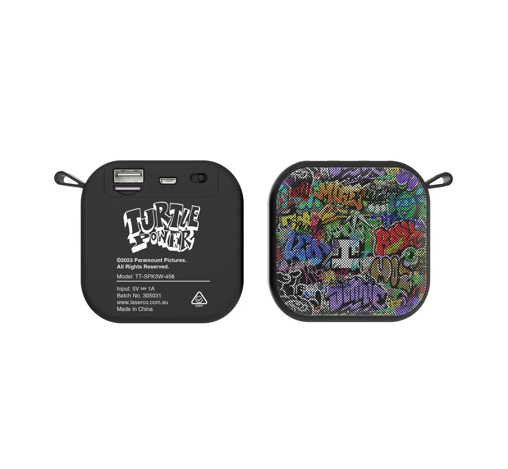 TMNT 3W TWS Bluetooth Speaker: Compact, High-Quality Sound