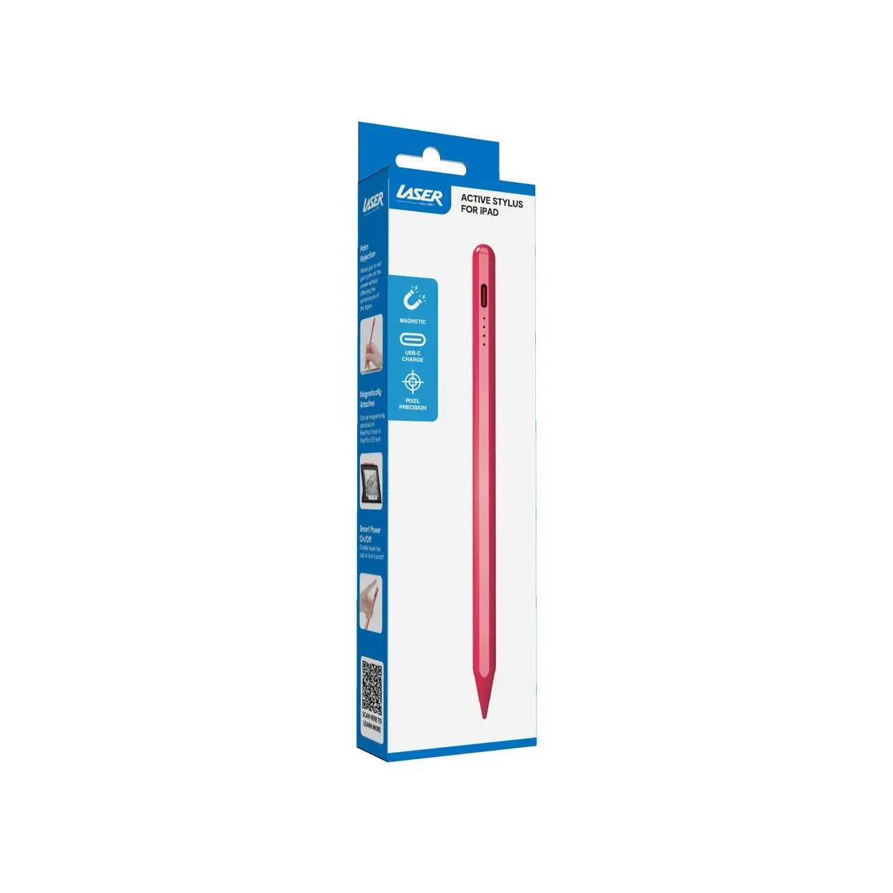 Laser Active Stylus for iPad Pink