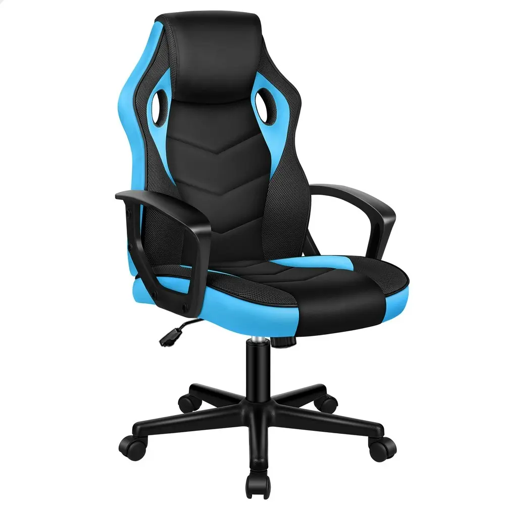 Alfordson Gaming Chair Office Executive Light Blue