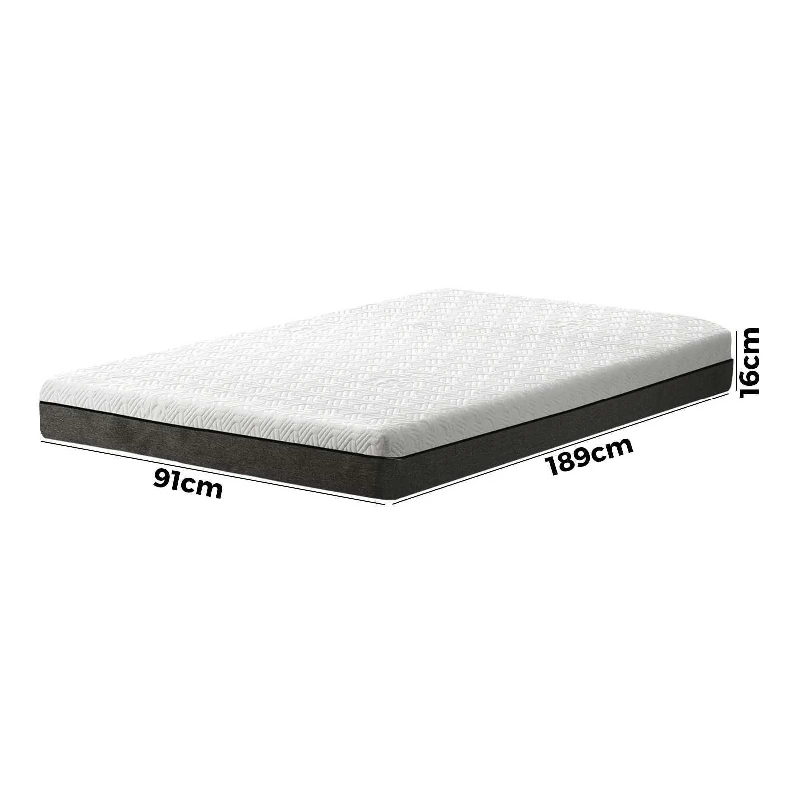 Bedra Bedding Mattress No Spring Single Cool Gel Memory Foam Mattresses