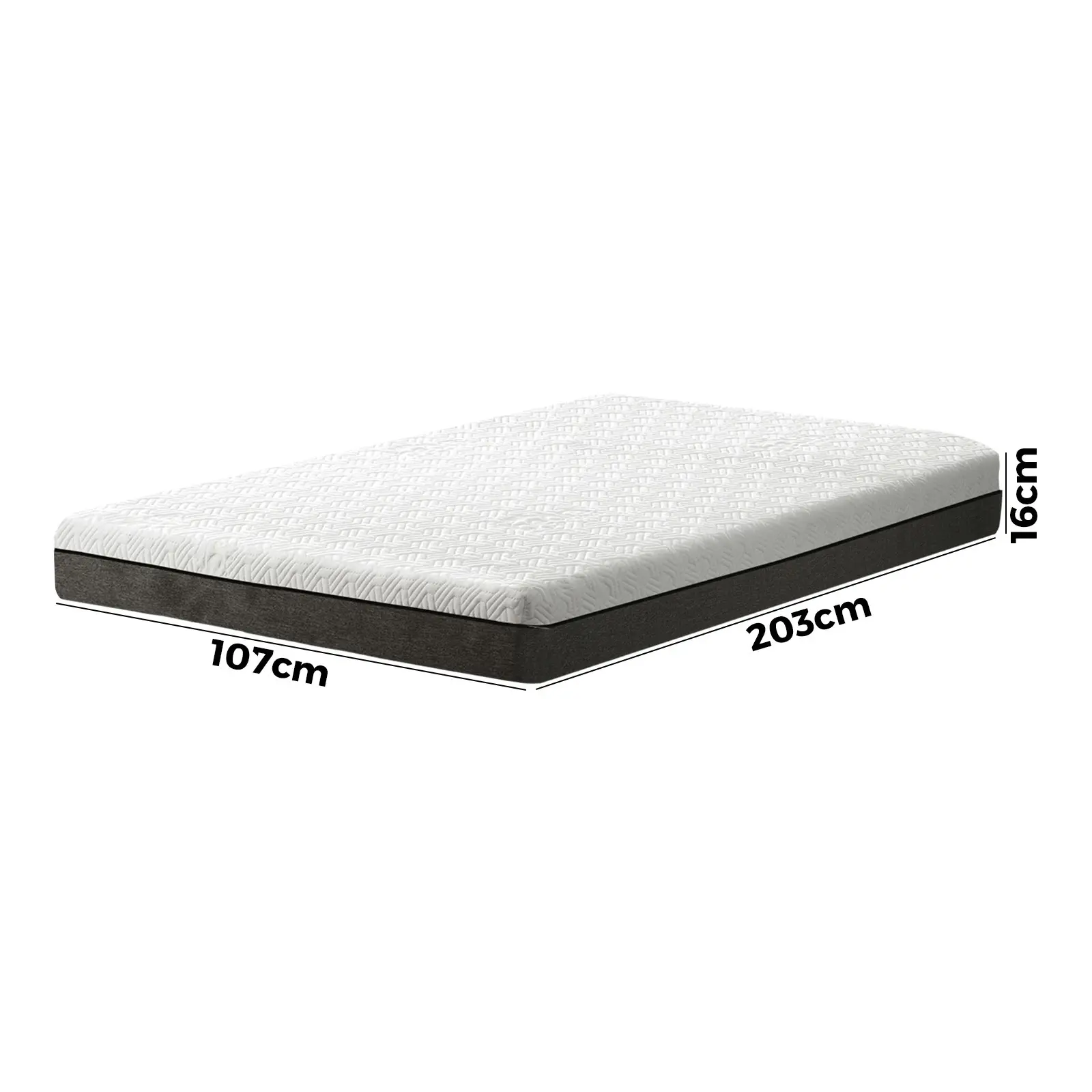 Bedra Bedding Mattress No Spring King Single Cool Gel Memory Foam Mattresses