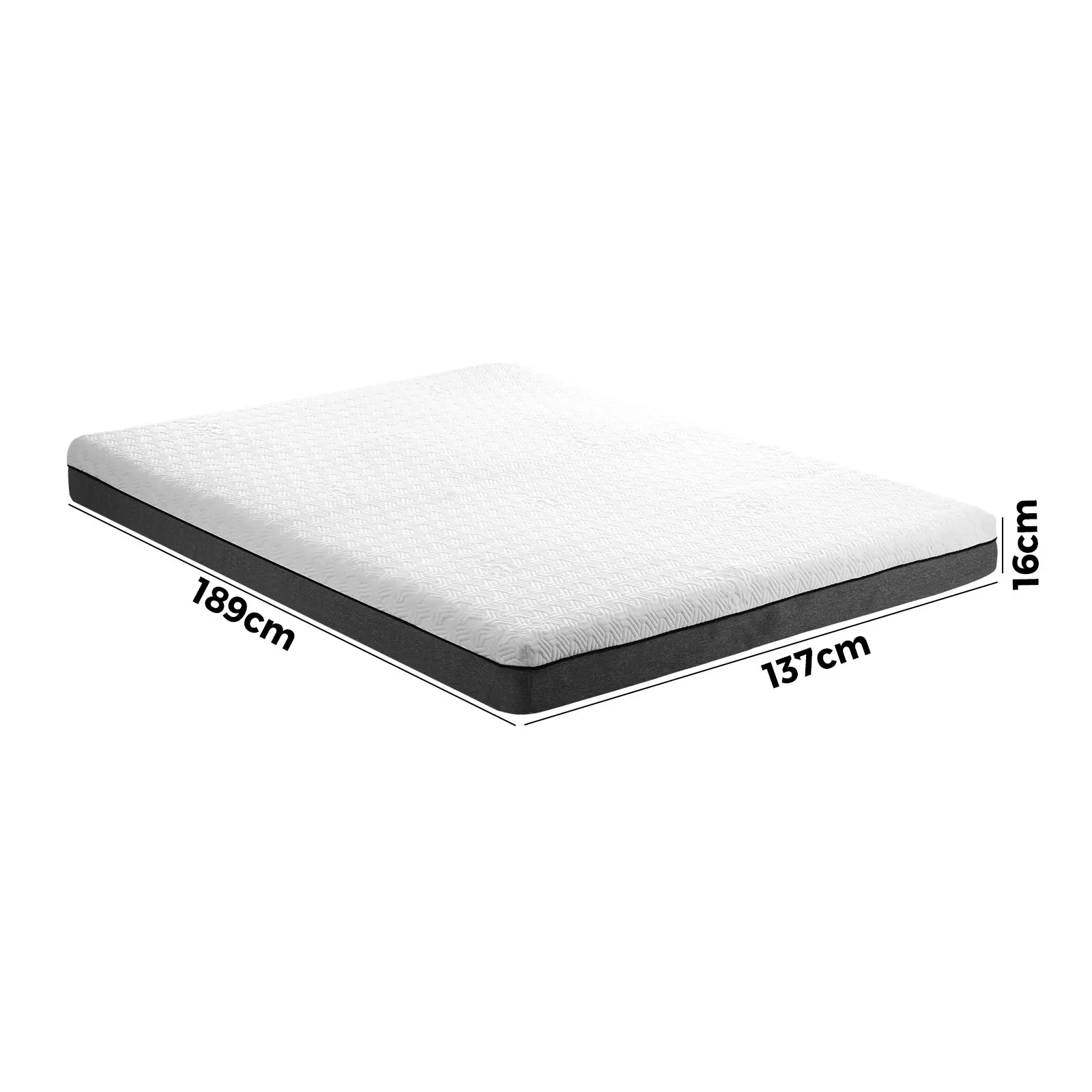 Bedra Bedding Mattress No Spring Double Cool Gel Memory Foam Mattresses