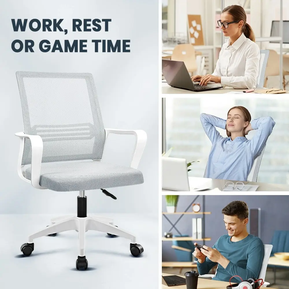 Furb Office Chair Computer Chair Gaming Mesh Chairs Study Work Seat Swivel