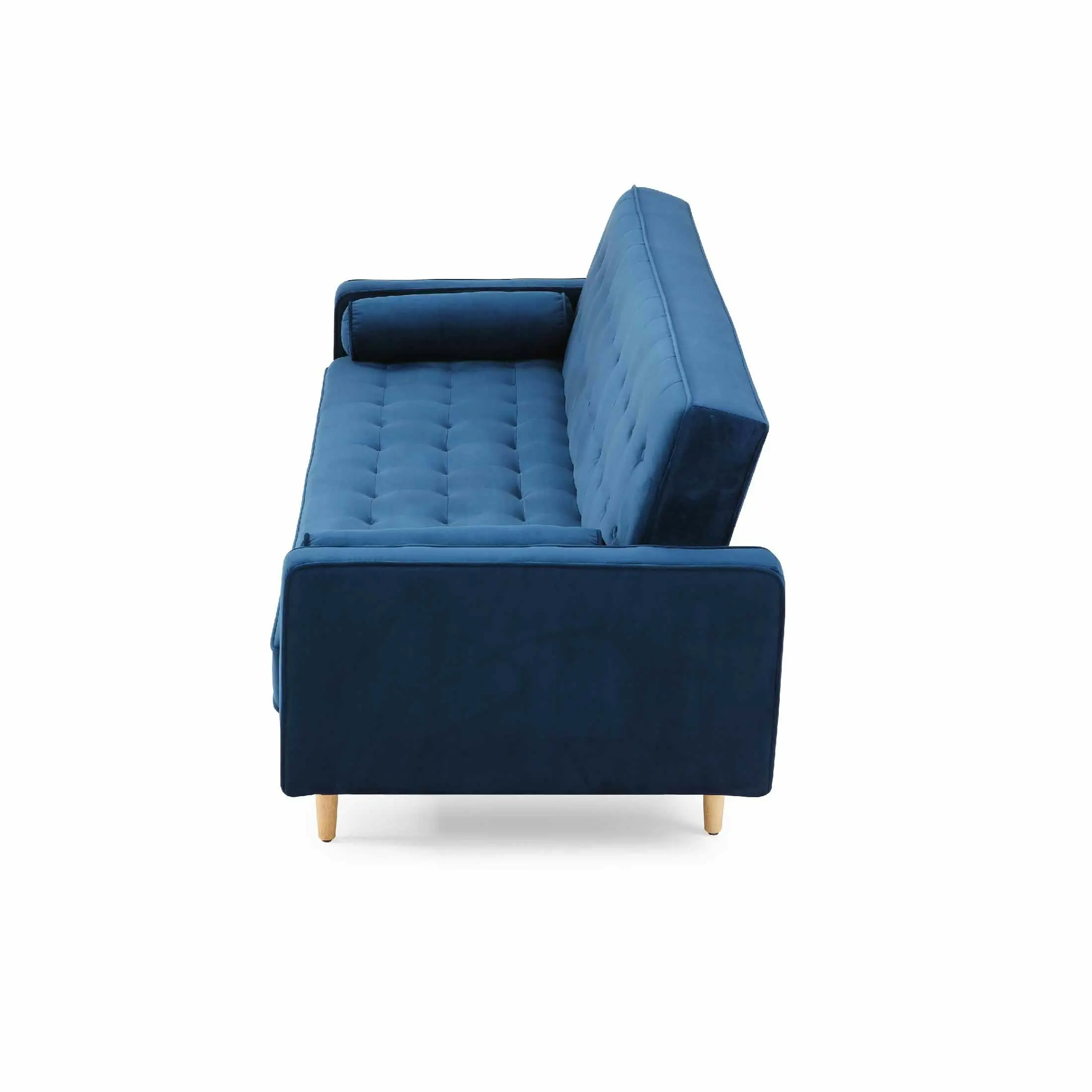 Sofia sofa bed SP068 - Velvet Blue