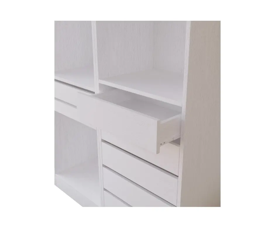 Botany 5 Drawer Shelves 600 - White