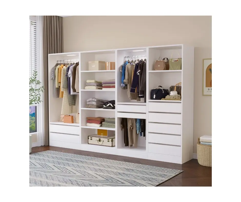 Botany 5 Drawer Shelves 600 - White