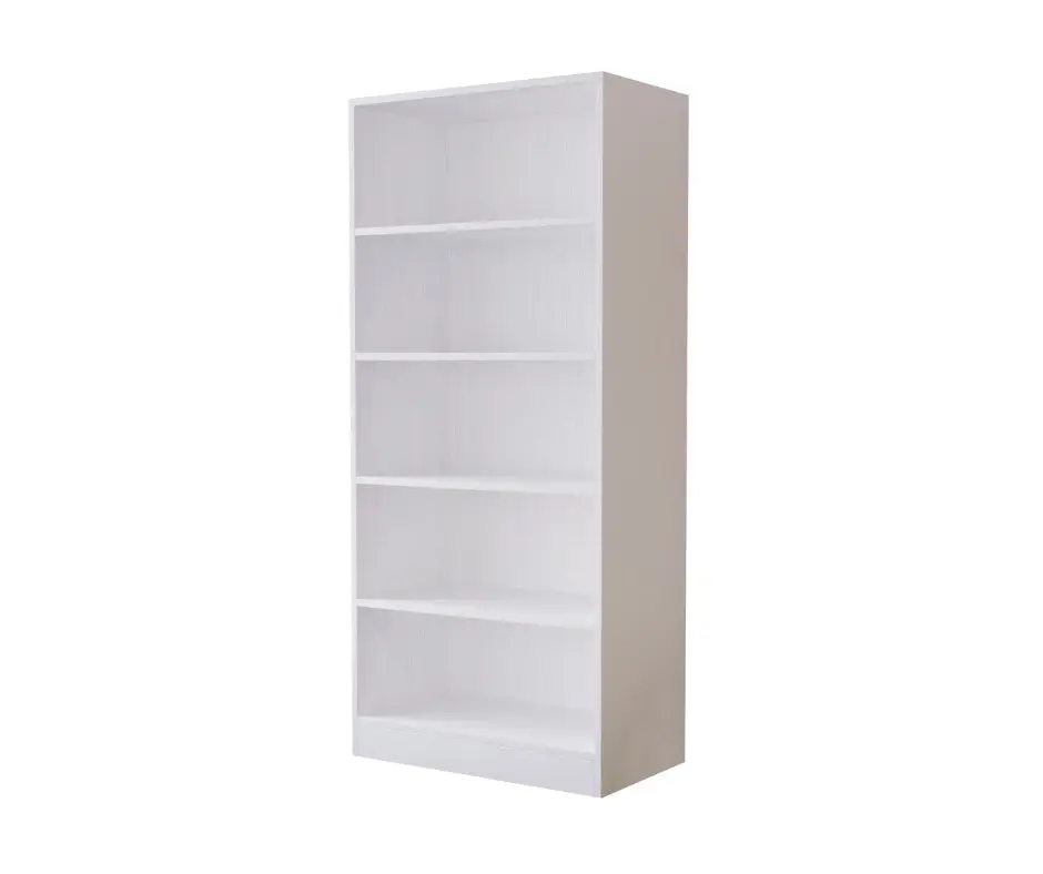 Botany 5 Shelves Wardrobe 800 - White