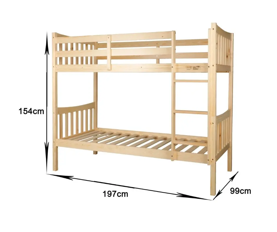 Glebe Single Bunk - Oak