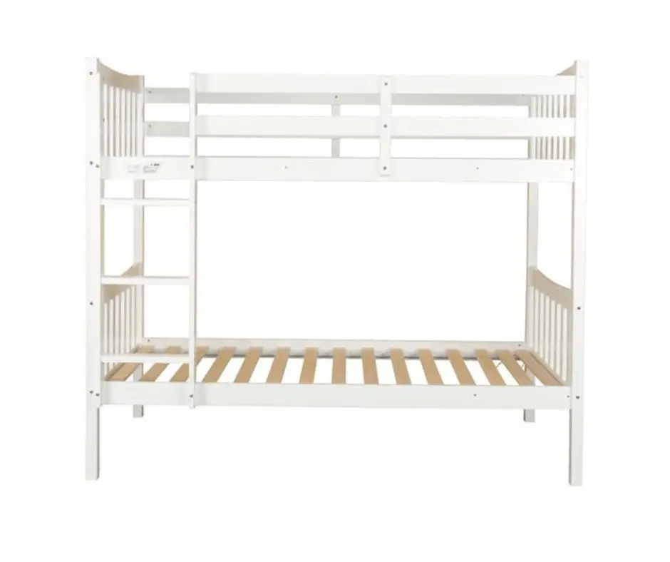 Glebe Single Bunk - White