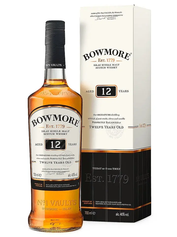 Bowmore 12 Year Old Single Malt Scotch Whisky 700ml