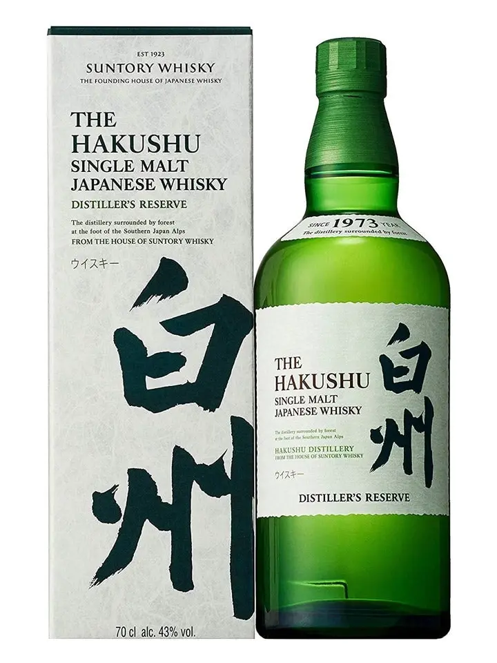 The Hakushu Hakushu Distiller's Reserve Single Malt Japanese Whisky 700ml