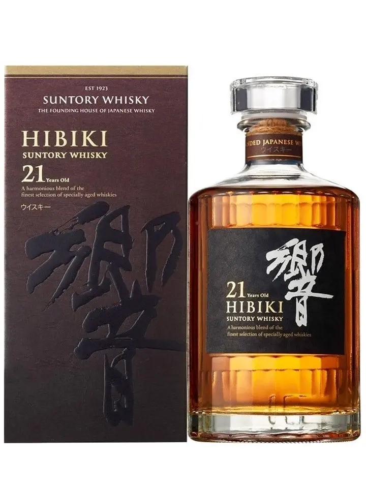 Hibiki 21 Year Old Blended Japanese Suntory Whisky 700ml