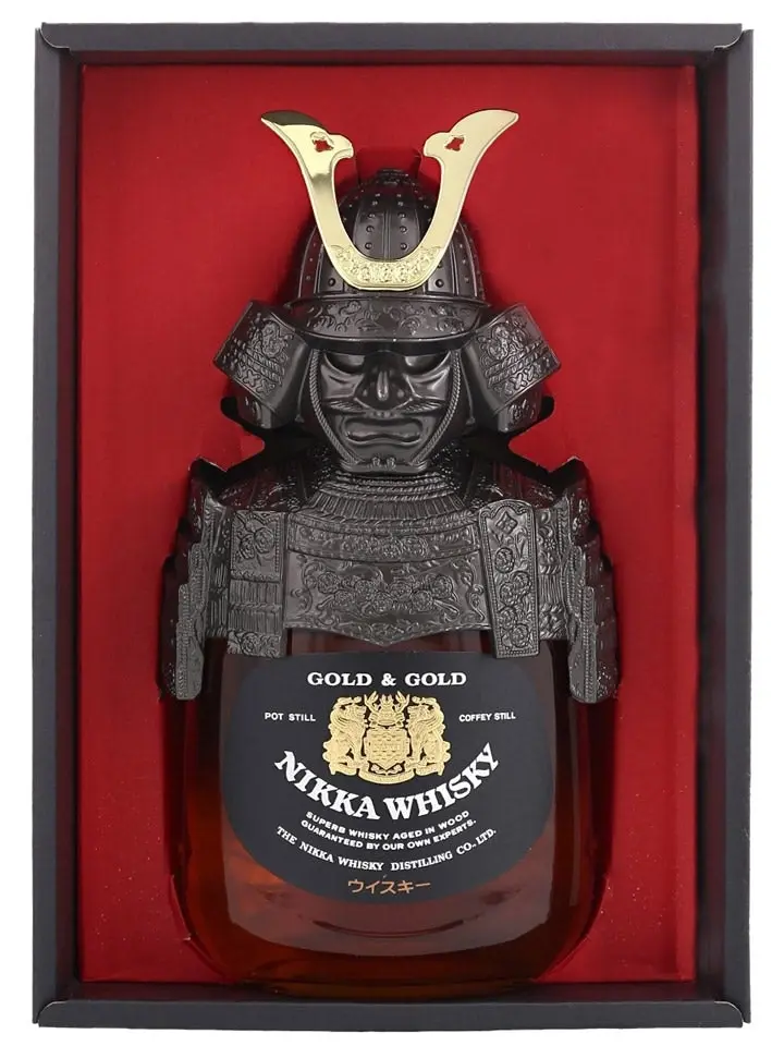 Nikka Gold & Gold Samurai Limited Edition Japanese Whisky 750ml