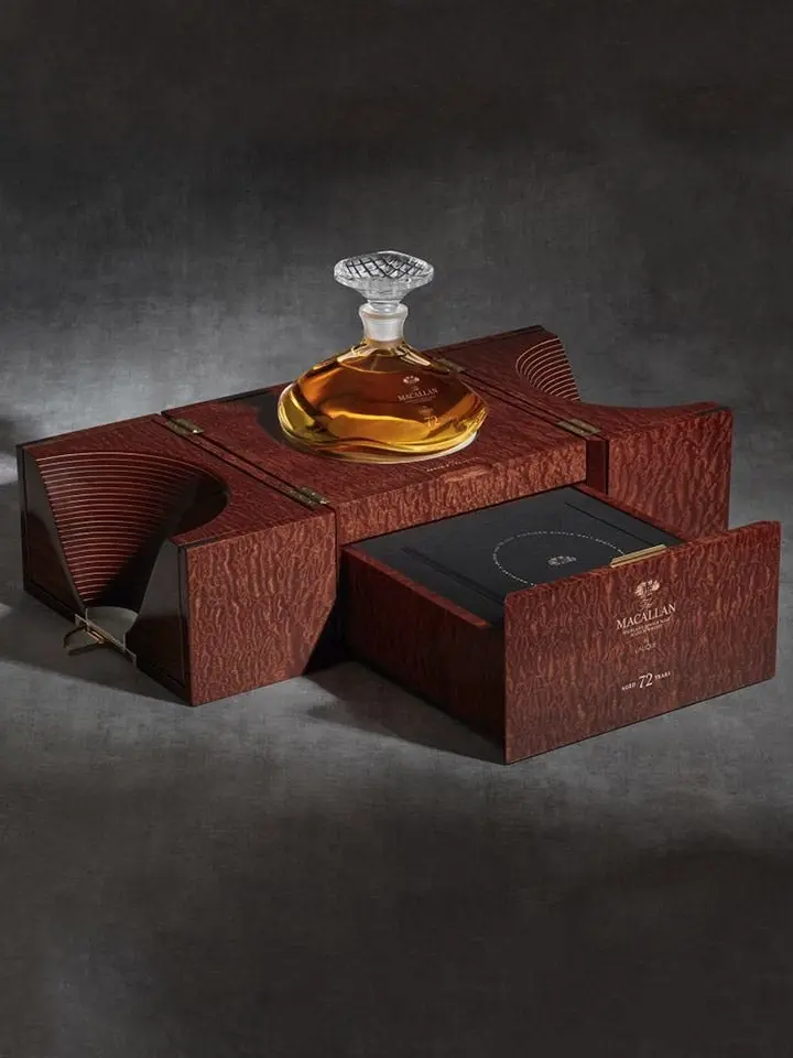 The Macallan 72 Year Old Lalique Genesis Decanter Scotch Whisky 700ml