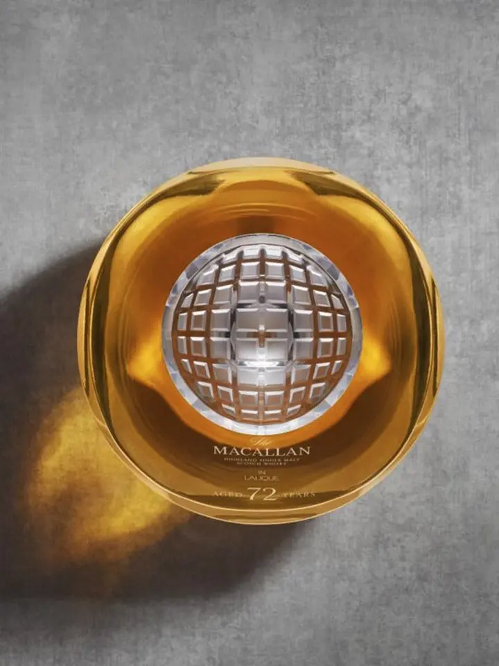 The Macallan 72 Year Old Lalique Genesis Decanter Scotch Whisky 700ml