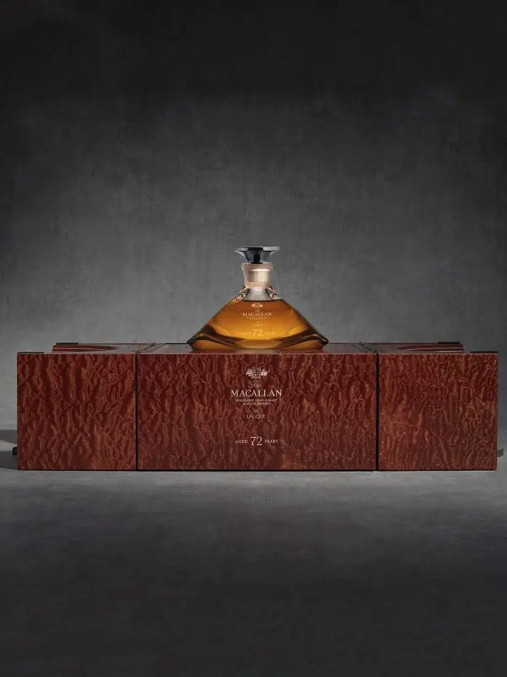 The Macallan 72 Year Old Lalique Genesis Decanter Scotch Whisky 700ml