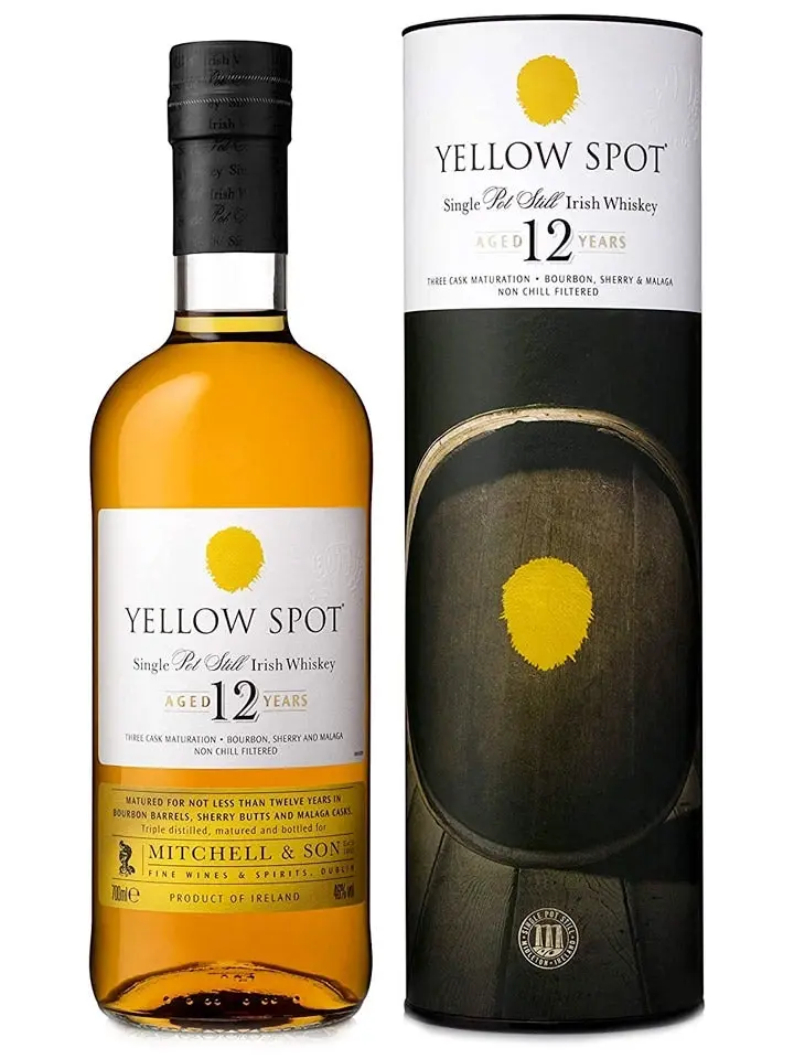 Yellow Spot 12 Year Old Single Pot Still Irish Whiskey 700ml