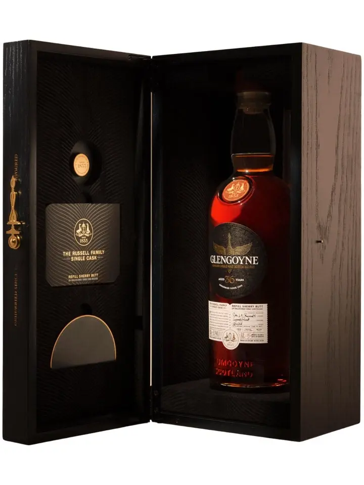 Glengoyne 36 Year Old Russell Family Cask Highland Single Malt Scotch Whisky 700ml