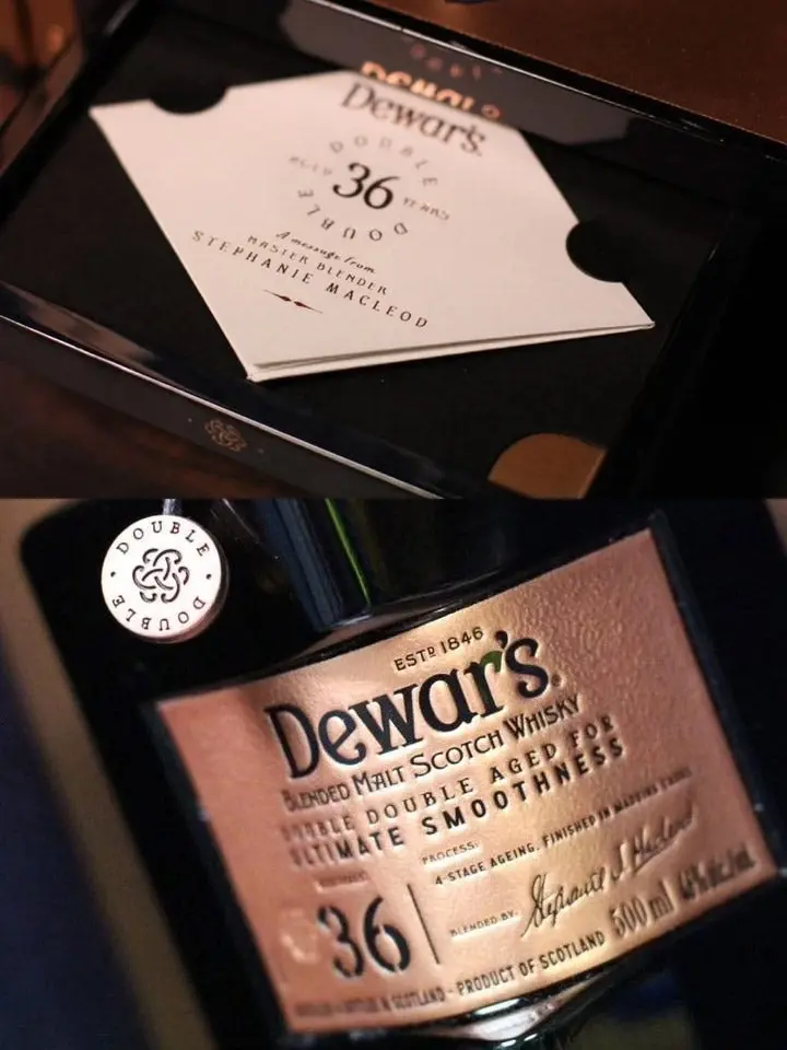 Dewar's 36 Year Old Double Double Limited Edition Blended Scotch Whisky 500ml