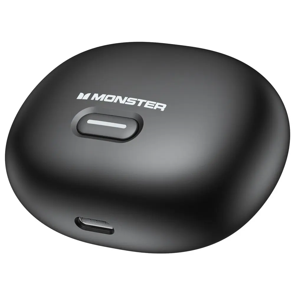 Monster N-Lite 206 Wireless Noise Cancelling Bluetooth In Ear Earphones Black