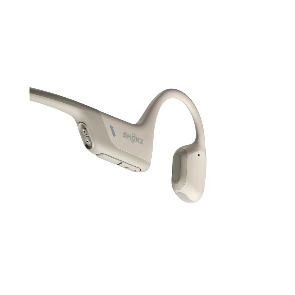 SHOKZ OpenRun Pro Bone Conduction Sports/Running Bluetooth Headphones Beige