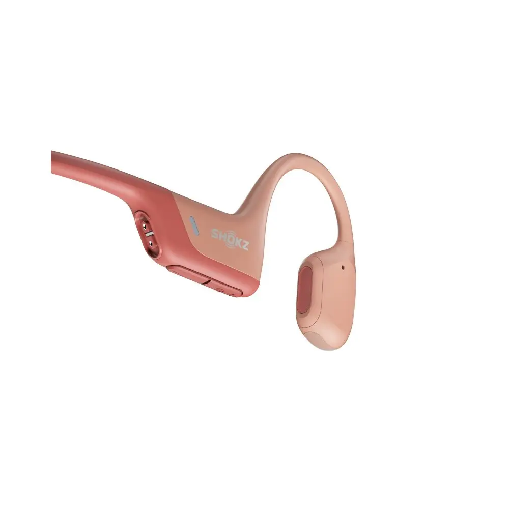 SHOKZ OpenRun Pro Bone Conduction Open-Ear Sports Bluetooth Headphones Pink