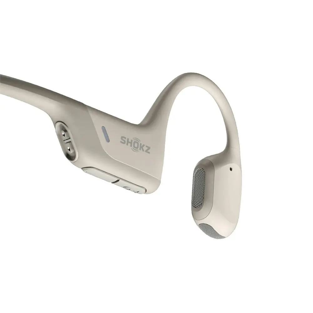 SHOKZ OpenRun MINI Bone Conduction Sports/Running Bluetooth Headphones Beige